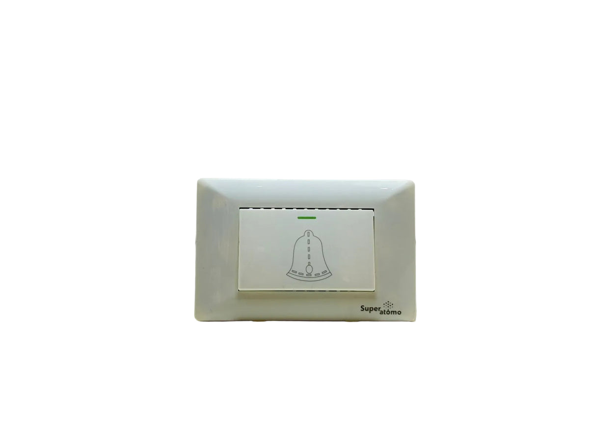 PLACA  CON  BOTÓN  TIMBRE