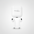 AUDIFONOS INALAMBRICOS CON BLUETOOTH TWS(BLANCO)