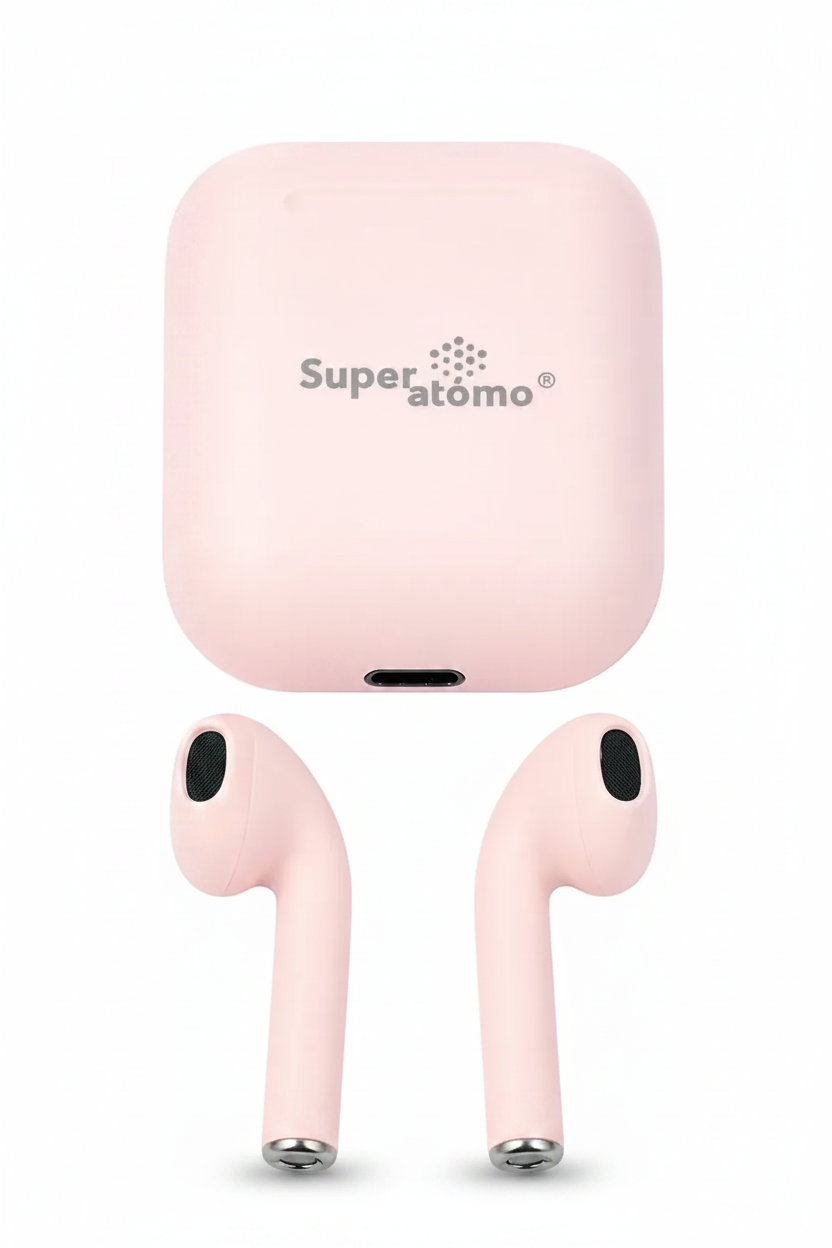 AUDIFONOS INALAMBRICOS CON BLUETOOTH TWS(ROSA) Imagen secundaria del producto