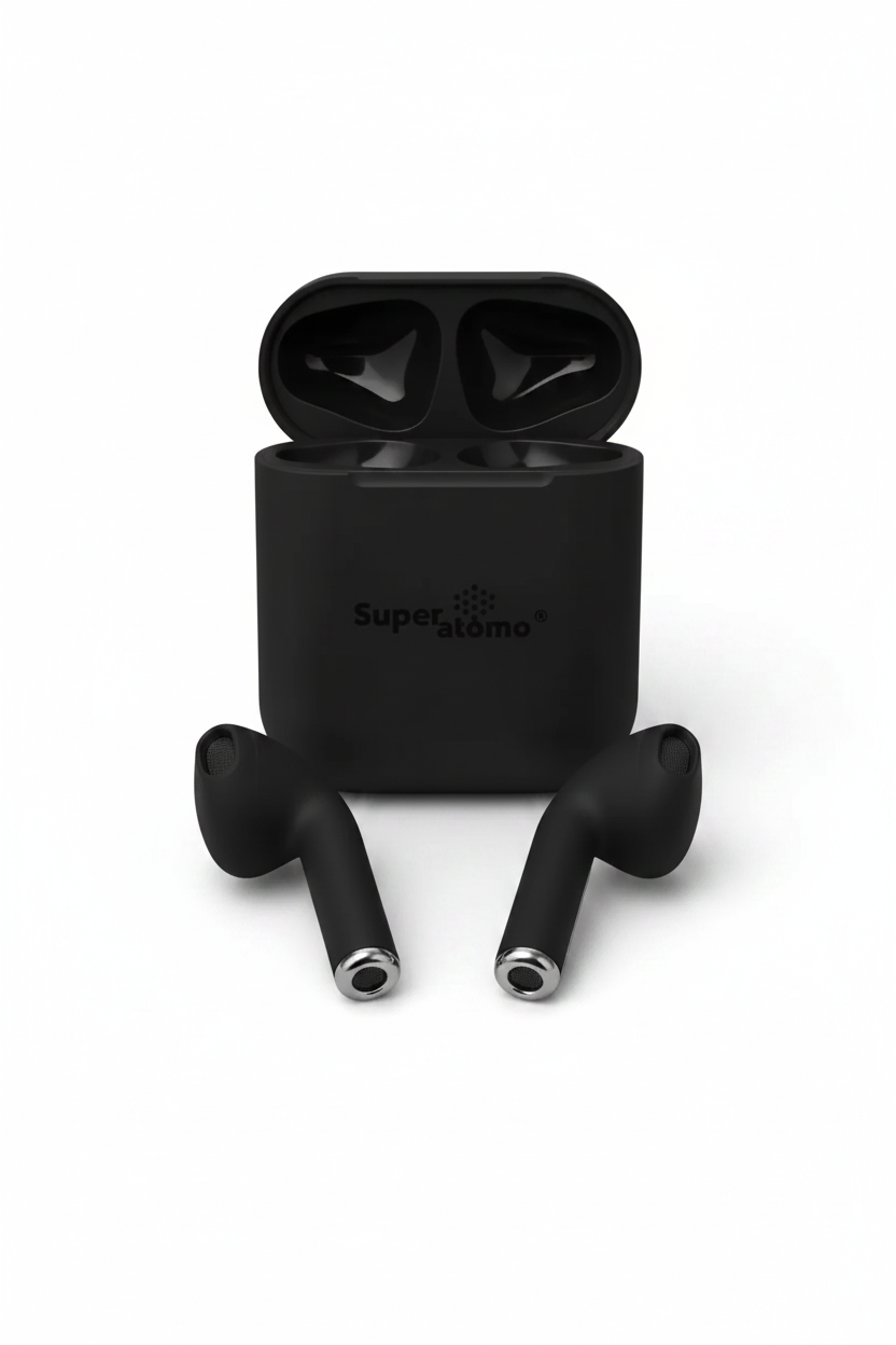 AUDIFONOS INALAMBRICOS CON BLUETOOTH TWS(NEGRO) Imagen principal del producto