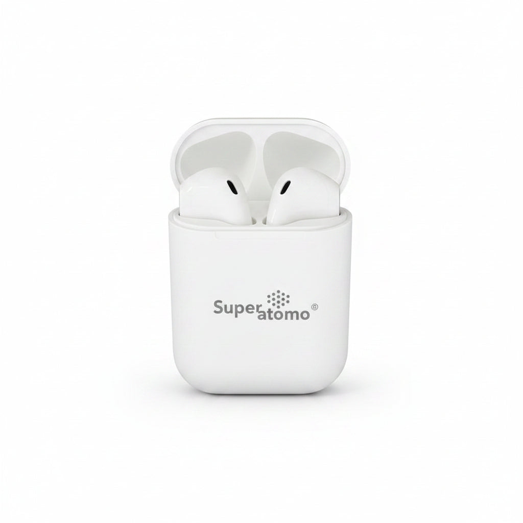 AUDIFONOS INALAMBRICOS CON BLUETOOTH TWS(BLANCO)