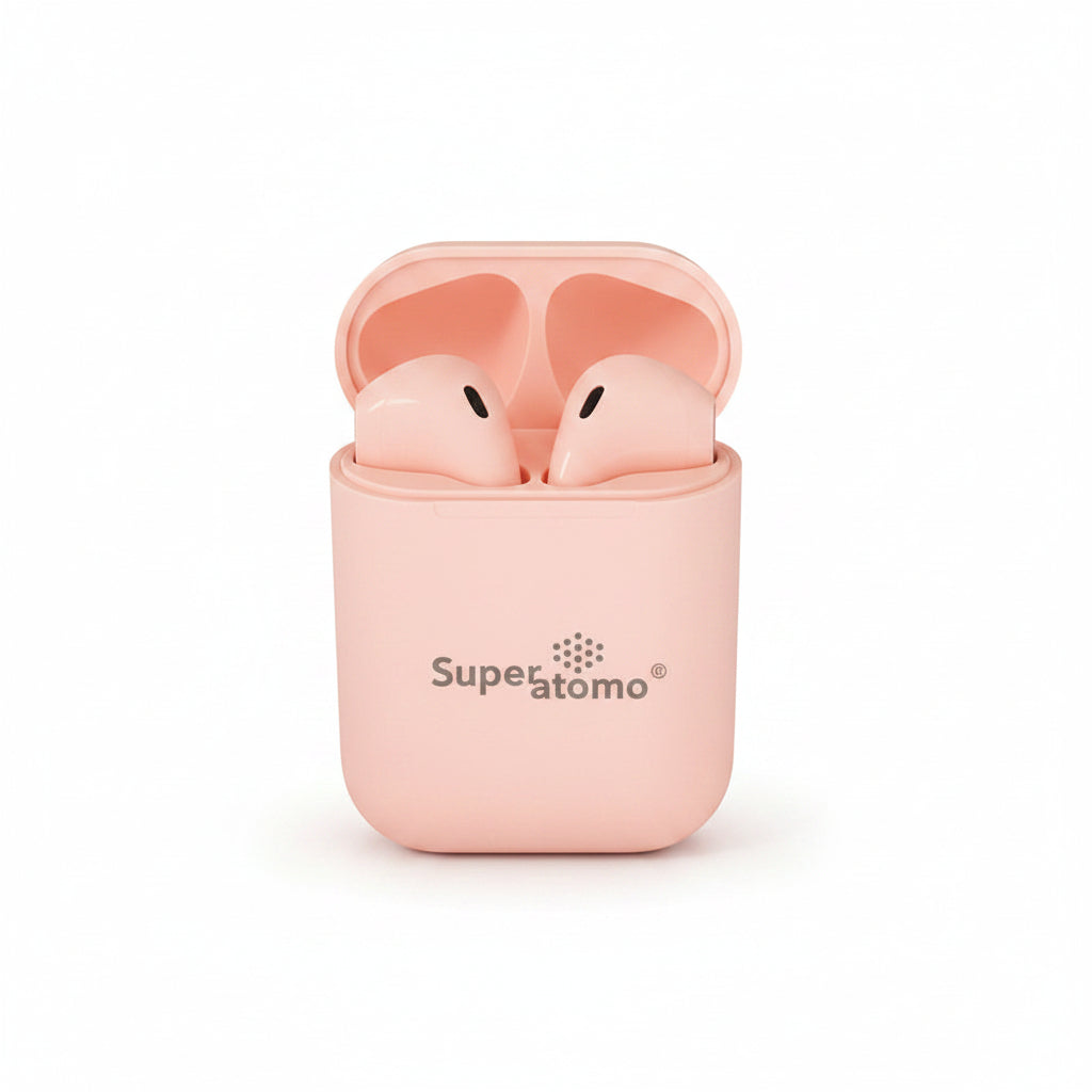 AUDIFONOS INALAMBRICOS CON BLUETOOTH TWS(ROSA)