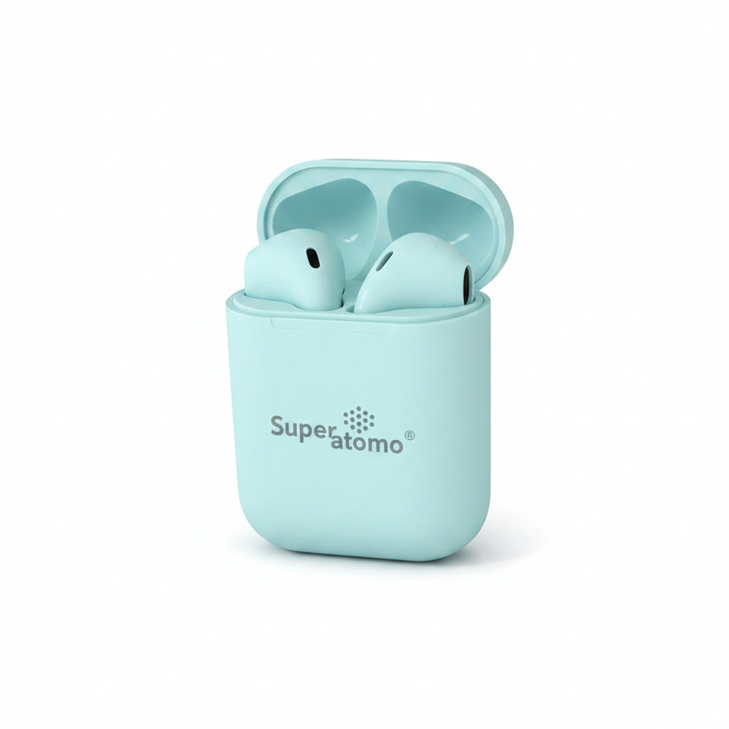 AUDIFONOS INALAMBRICOS CON BLUETOOTH TWS(AZUL)