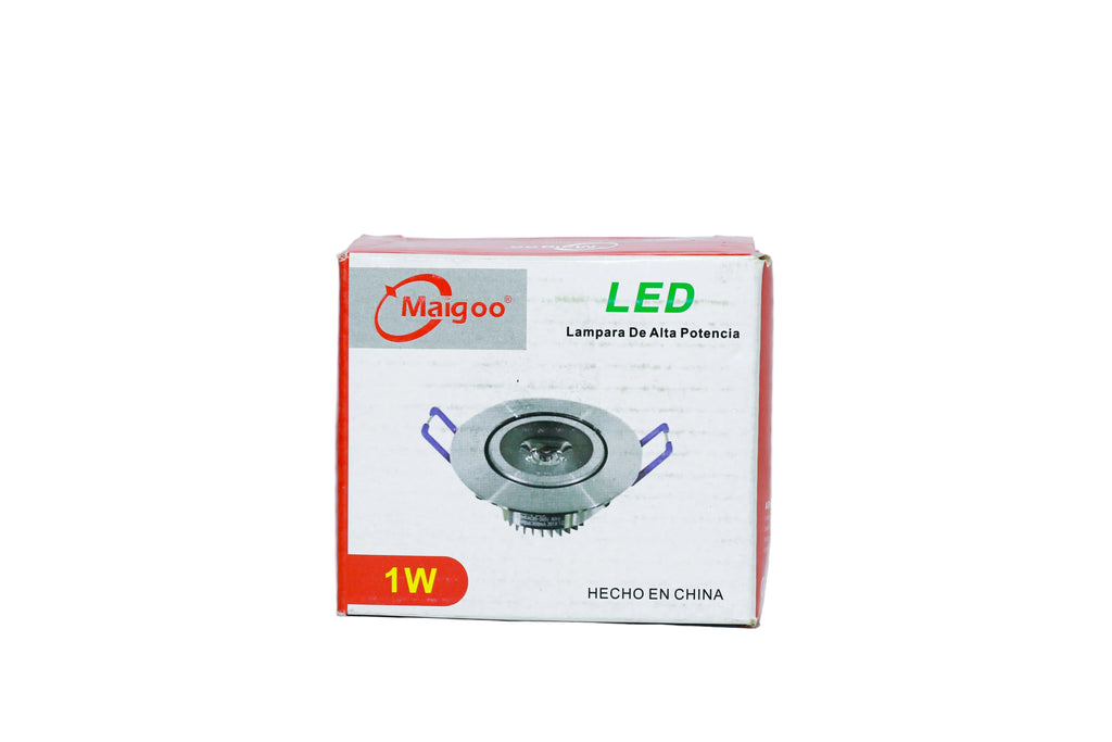 LED DIRIGIBLE ALUMINIO 1W