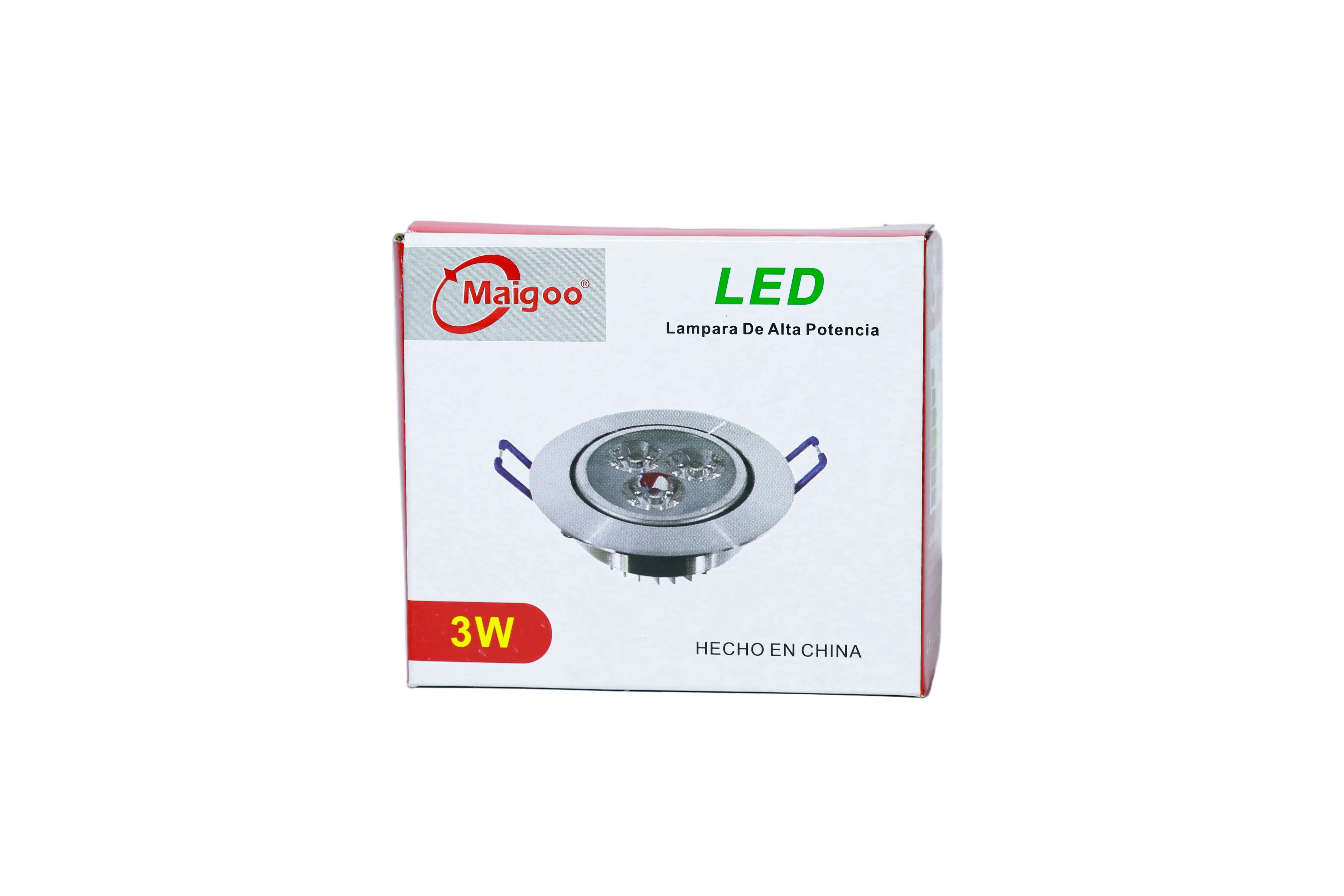 LED DIRIGIBLE ALUMINIO 3W Imagen secundaria del producto