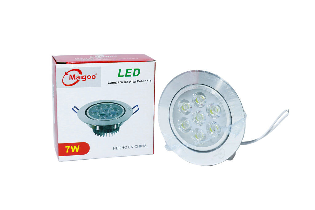 LED DIRIGIBLE ALUMINIO 7W