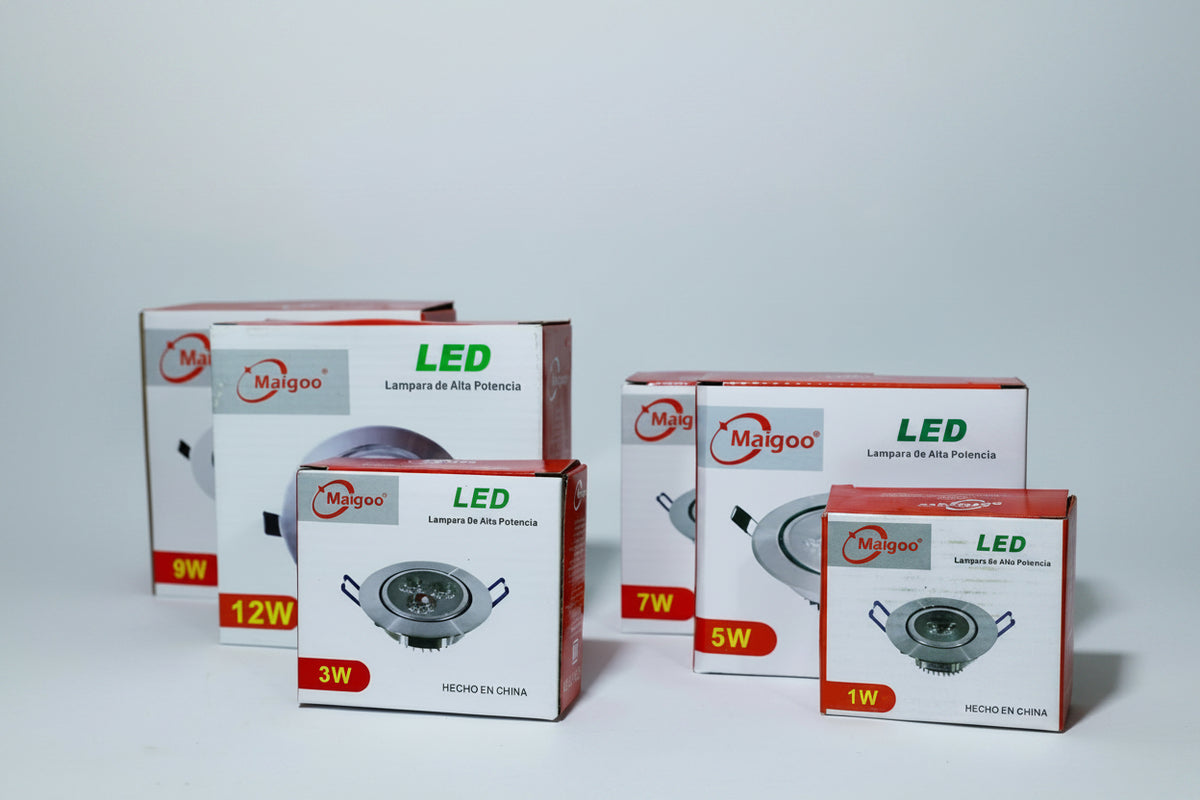 LED DIRIGIBLE ALUMINIO 3W