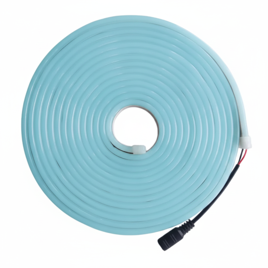 TIRA LED NEON 5M AZUL CLARO