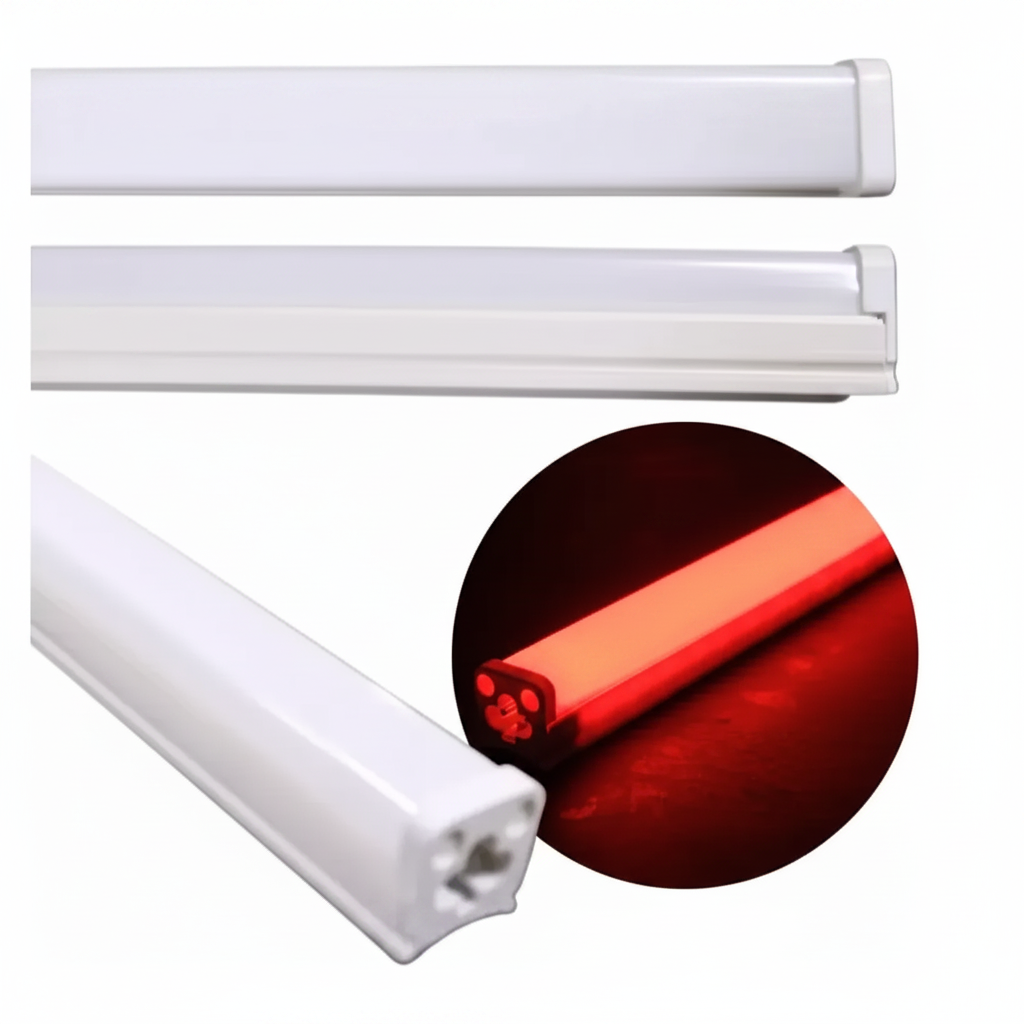 TUBO NEON 120CM 36W ROJO